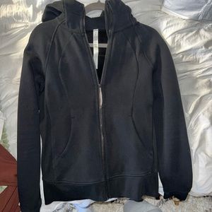 Lululemon scuba hoodie full zip black